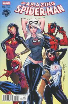 Cover of Cover C J. Scott Campbell Decomixado La Mole Comic Con Variant