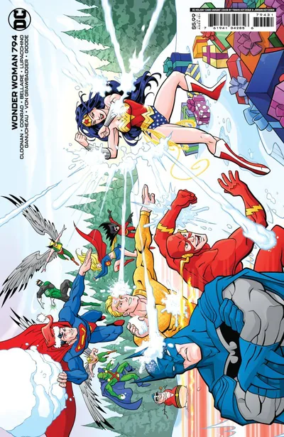 Cover of Travis Kotzebue DC Holiday Variant