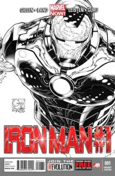 Cover of Joe Quesada Incentive B&W Variant (1:200)