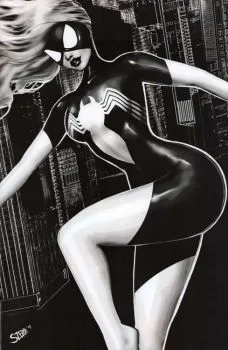Cover of Nathan Szerdy Exclusive Facsimile B&W Variant