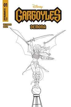 Cover of Frank Paur Incentive Line Art Variant (1:10)