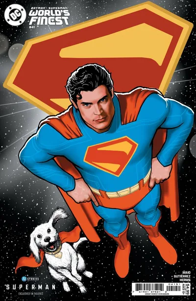 Cover of Kevin Maguire Superman Movie Variant