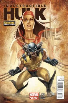 Cover of Stephane Roux Wolverine Through the Ages Variant Cover