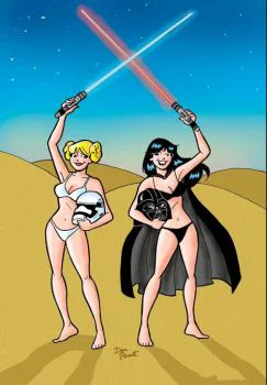 Cover of Cover G Dan Parent Star Wars Homage Variant (Ltd. 250)