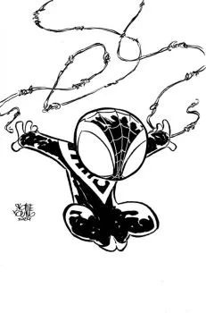 Cover of Skottie Young Incentive Big Marvels Sketch Virgin Variant (1:50)
