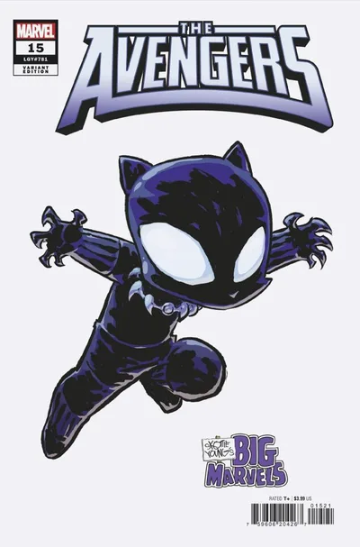 Cover of Skottie Young Big Marvels Variant
