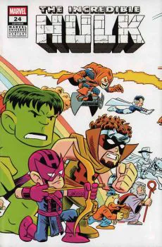 Cover of Chris Giarrusso Marvel Universe Connecting Variant
