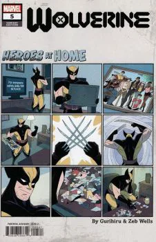 Cover of Gurihiru Heroes At Home Variant