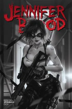 Cover of Cover H Incentive Lesley Leirix Li Black & White Variant Cover