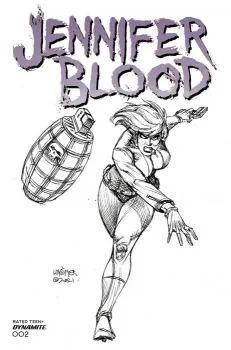 Cover of Cover G Joseph Michael Linsner B&W Variant