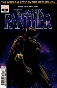 Cover of Daniel Acuña Killmonger Symbiote 2nd Print Variant Cover