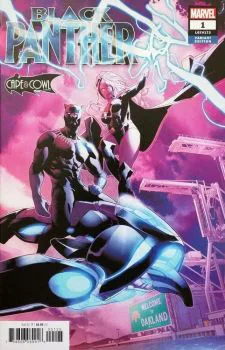 Cover of Jamal Campbell Cape & Cowl Comics Retailer Exclusive Variant Cover