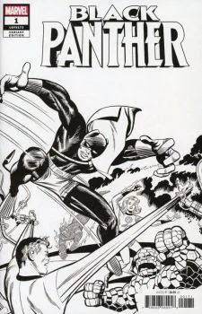 Cover of Jack Kirby 1:1000 Retailer Incentive Remastered B&W Sketch Variant Cover