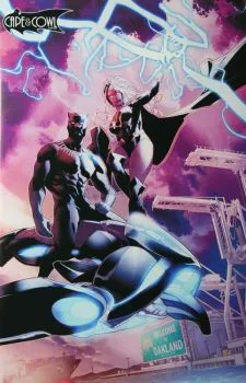 Cover of Jamal Campbell Cape & Cowl Comics Retailer Exclusive 2nd Print Variant Cover