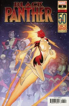 Cover of Variant Paul Renaud Carol Danvers 50th Anniversary Cover
