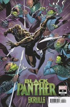 Cover of Variant Ryan Benjamin Skrulls Cover