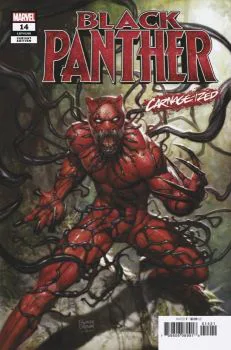 Cover of Variant Ryan Brown Carnage-Ized Cover