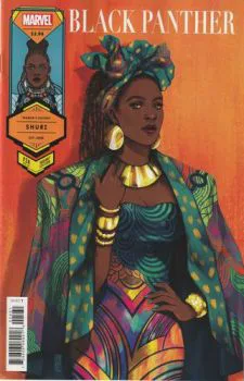 Cover of Variant Jen Bartel Shuri Womens History Month Cover