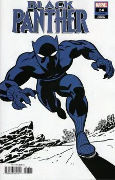 Cover of Variant Michael Cho Black Panther Two-Tone Cover