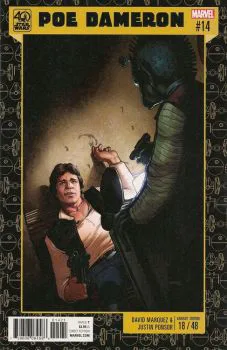 Cover of Variant Dave Marquez Star Wars 40th Anniversary Cover