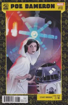 Cover of Variant Stuart Immonen Star Wars 40th Anniversary Cover