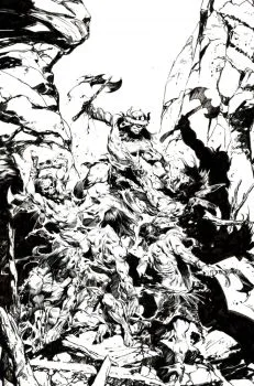 Cover of Cover J Roberto De La Torre Incentive B&W Virgin Variant (1:10)