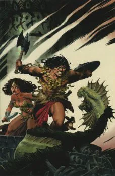 Cover of Cover Q Comics on the Green Mark Schultz Variant