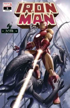 Cover of Variant Junggeun Yoon Marvel vs Alien Cover
