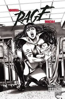 Cover of Cover I Mike Krome Incentive B&w Variant (1:10)