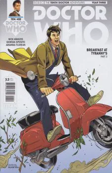 Cover of Rachael Scott Gallifrey One 2017 Exclusive Variant