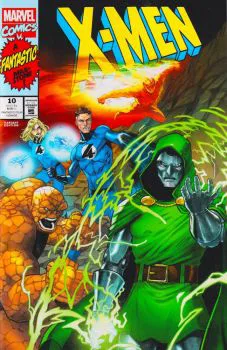 Cover of Cover C Michele Bandini Fantastic Four Homage Variant