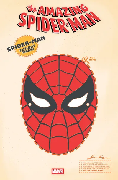 Cover of James Kerigan Retro Halloween Mask Variant