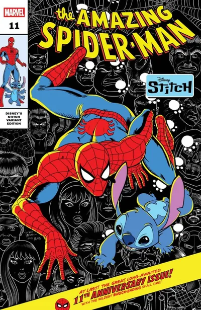 Cover of Luciano Vecchio Disney Stitch Variant