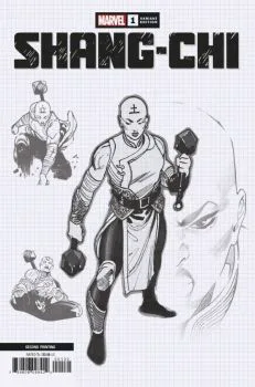 Cover of 2nd Printing Sketch Variant