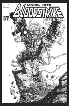 Cover of Variant Dan Fraga Black & White Cover
