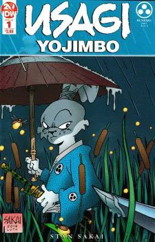 Cover of 2nd Printing Variant Stan Sakai Cover