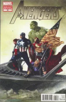 Cover of Gabriele Dell'Otto Avengers Art Appreciation Variant