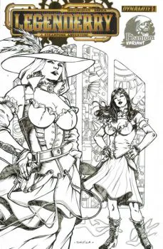 Cover of Phantom Black & White Variant