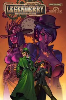 Cover of Steampunk Comic Shop variant cover
