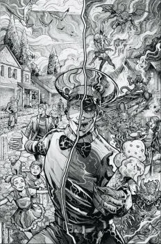 Cover of Cover BD Vincenzo Riccardi - NYCC - B&W (Limited 300)