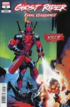 Cover of Jonas Scharf Deadpool Kills the Marvel Universe Variant