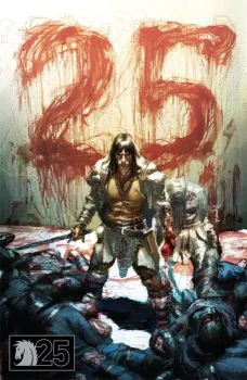 Cover of Cover B Gerald Parel 25th Anniversary Variant Cover
