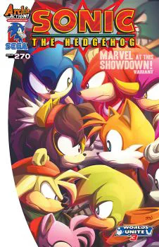 Cover of Marvel at this Showdown! Variant