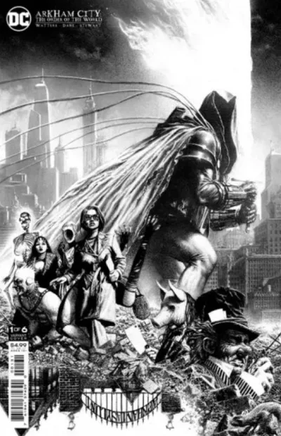 Cover of Steve Beach B&W Card Stock Variant
