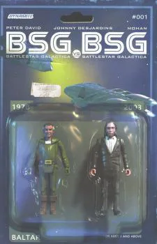 Cover of Cover D Michael R. Adams Action Figure Variant Cover D (Baltar)