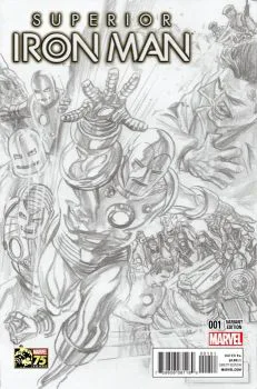 Cover of Cover E Alex Ross Sketch Variant Cover