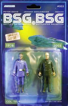 Cover of Cover C Michael R. Adams Action Figure Variant Cover C (Col. Tigh)