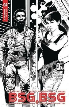 Cover of Cover E Roberto Castro 1:10 Retailer Incentive Boomer Split B&W Variant Cover E