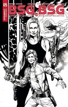 Cover of Cover E Roberto Castro 1:10 Retailer Incentive Starbuck Split B&W Variant Cover E