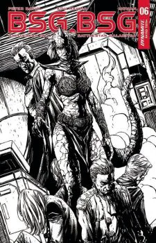 Cover of Cover F Johnny Desjardins 1:20 Retailer Incentive B&W Variant Cover F